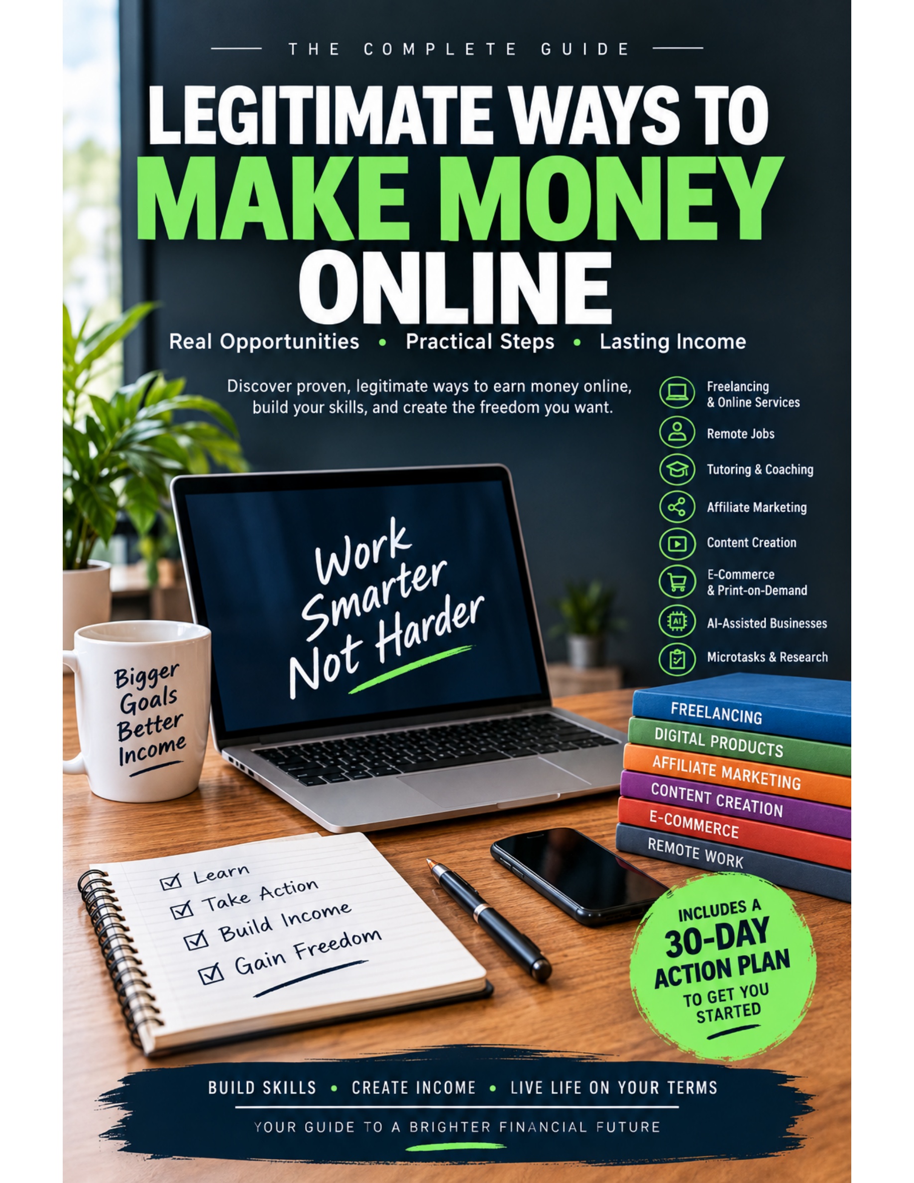 Cover of Legitimate Ways to Make Money Online